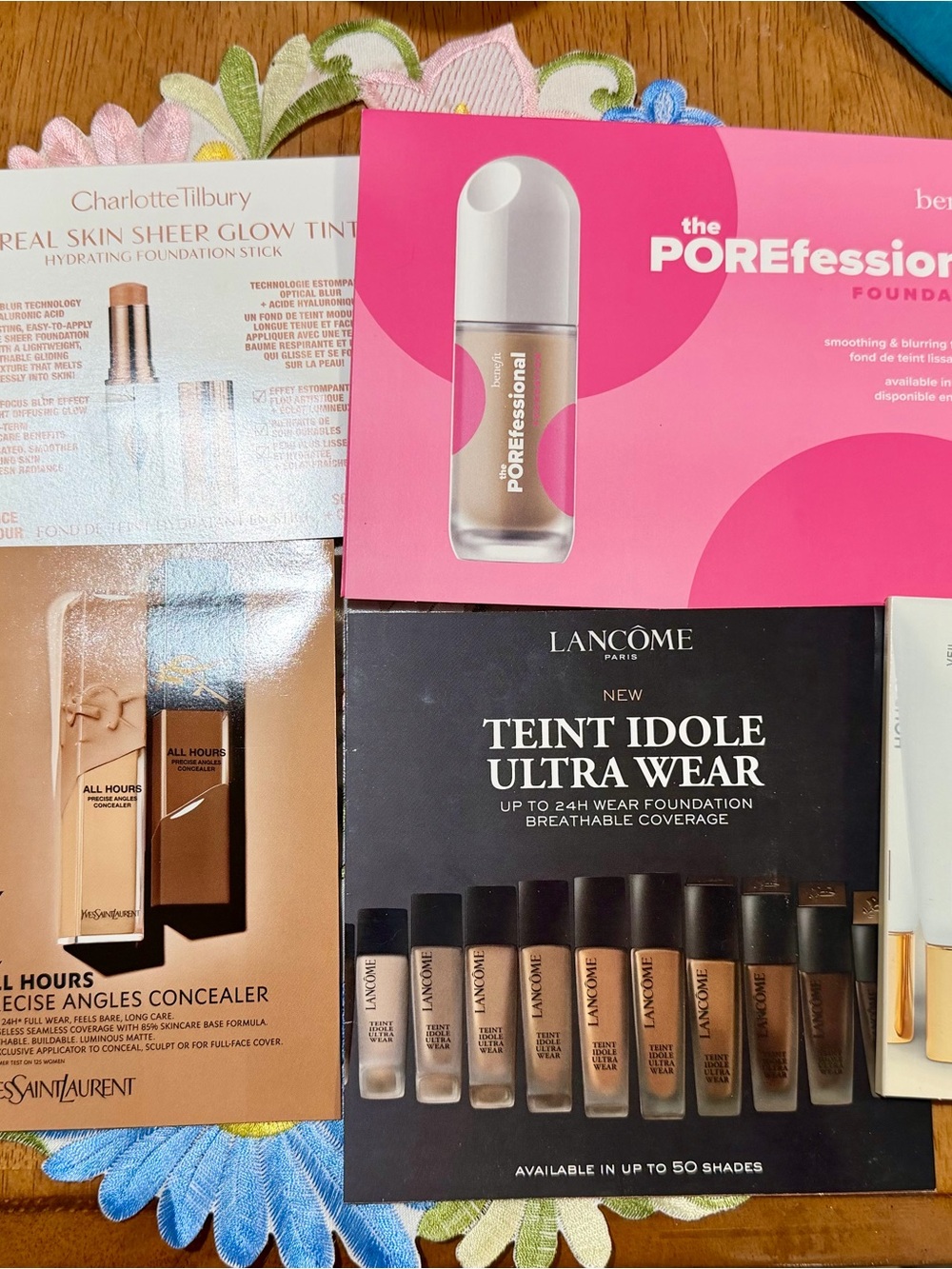 Custom Bundle of 6 Makeup Samples - Concealer/Foundation